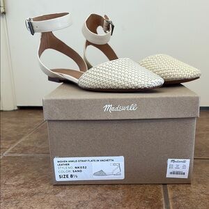 Madewell Marseilla Ankle-Strap Flats